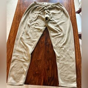 AOS Tactical Waffle Grid Thermal Pants Size XL Military